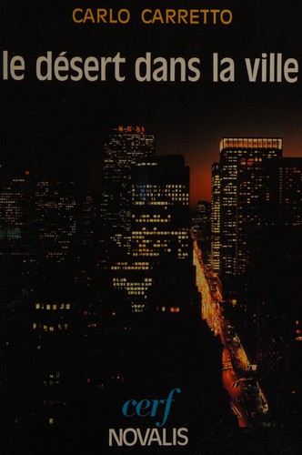 Cover for Le Désert dans la ville