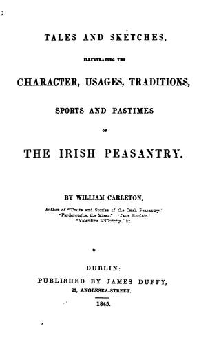 Cover for Tales and Sketches, Illustrating the Character, Usages, Traditions, Sports and Pastimes of the ...