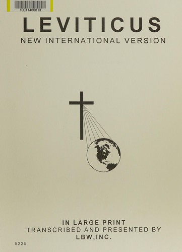 Cover for Leviticus
