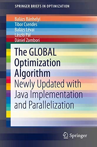 Cover for The GLOBAL Optimization Algorithm