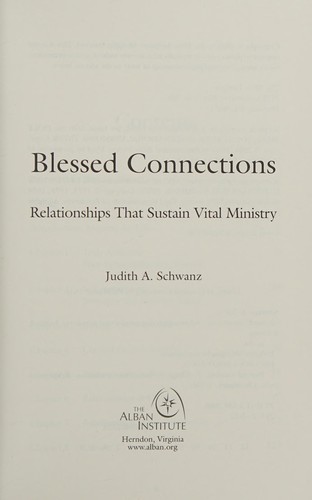 Cover for Blessed connections
