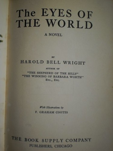 Cover for The Eyes of the World