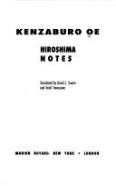 Cover for Hiroshima notes