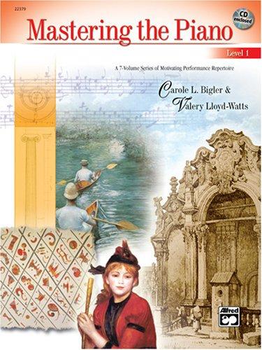 Cover for Mastering the Piano 1 (Alfred Masterwork Edition)