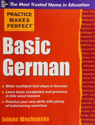Cover for Basic German