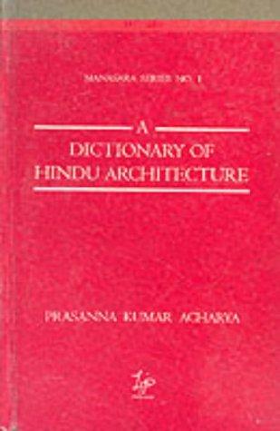 Cover for Dictionary of Hindu Architecture