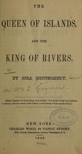 Cover for The queen of islands and the king of rivers