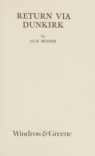 Cover for Return Via Dunkirk