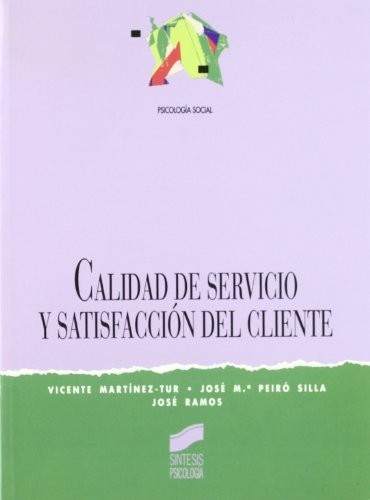 Cover for Calidad de servicio y satisfacción del cliente