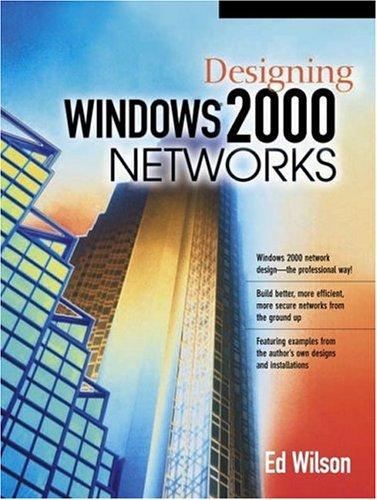 Cover for Designing Windows 2000 Networks