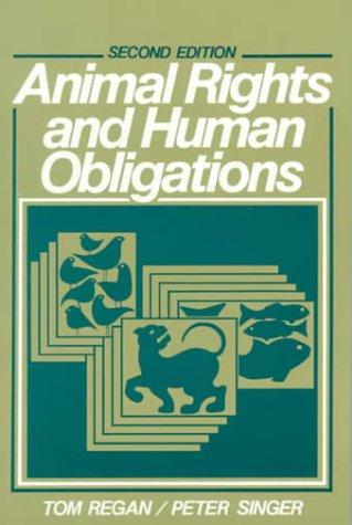 Cover for Animal rights and human obligations