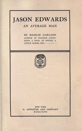 Cover for Jason Edwards