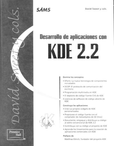 Cover for Desarrollo de Aplicaciones Con KDE 2.2