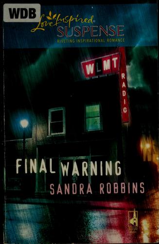 Cover for Final warning