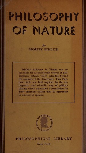 Cover for Philosophy of Nature