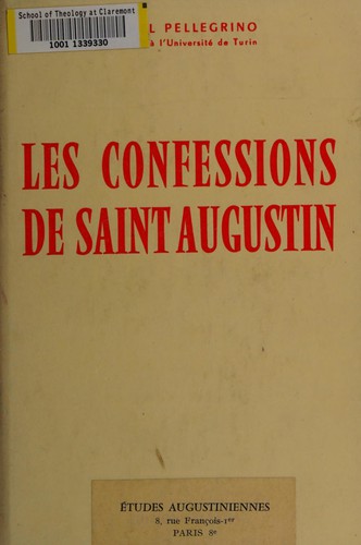 Cover for Les confessions de Saint Augustin