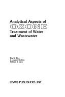 Cover for Analytical aspects of ozone treatment of water and wastewater
