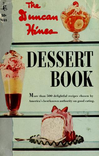 Cover for The Duncan Hines dessert book