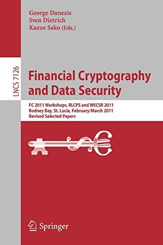 Cover for Financial Cryptography and Data Security