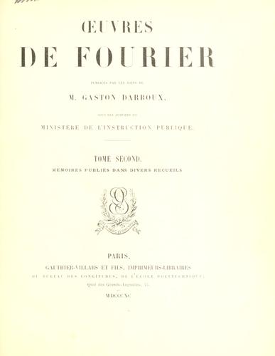 Cover for Oeuvres.