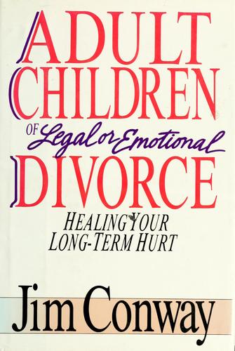 Cover for Adult children of legal or emotional divorce