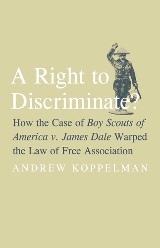 Cover for A right to discriminate?