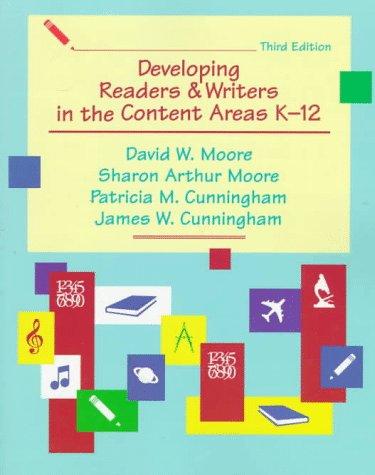 Cover for Developing Readers and Writers in the Content Areas