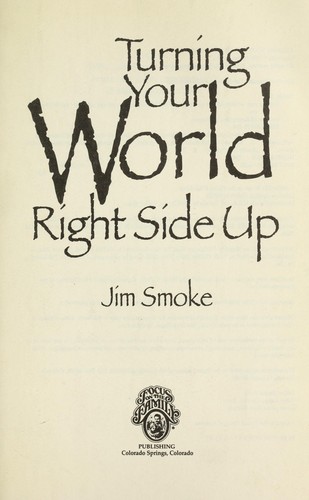 Cover for Turning your world right side up