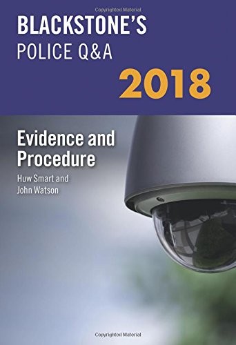Cover for Evidence and Procedure 2018