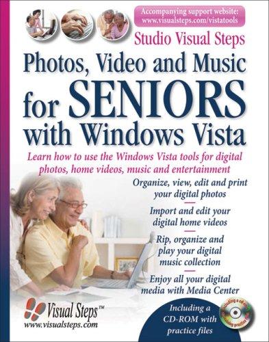 Cover for Photos, Video and Music for Seniors with Windows Vista
