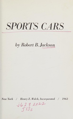 Cover for Sports cars.