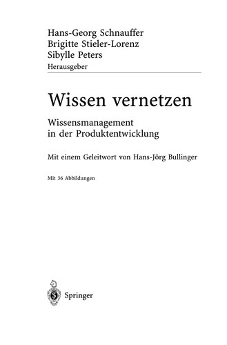 Cover for Wissen vernetzen
