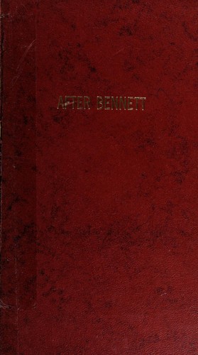Cover for After Bennett