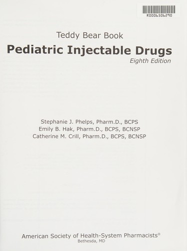 Cover for Teddy bear book