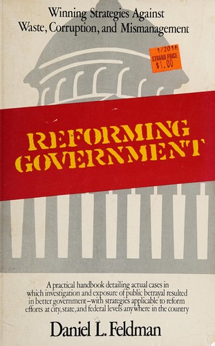 Cover for Reforming government