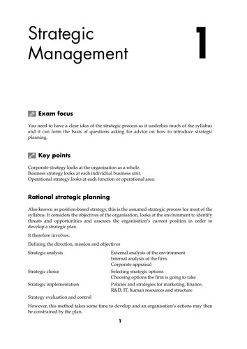 Cover for Business Strategy