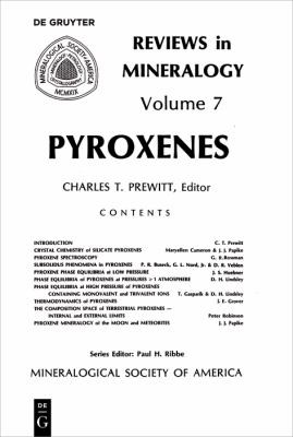 Cover for Pyroxenes