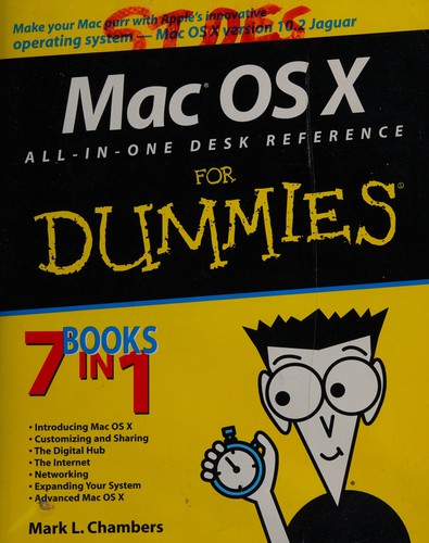 Cover for Mac OS X all-in-one desk reference for dummies