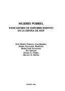 Cover for Mujeres pobres