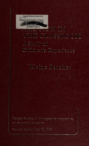 Cover for Emotion in the classroom