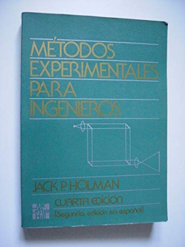 Cover for Metodos Experimentales para Ingenieros 4a Ed / Experimental Methods for Engineers