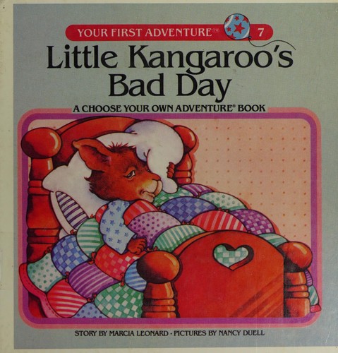 Cover for Little Kangaroo's bad day