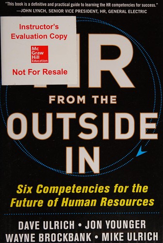 Cover for HR from the outside in