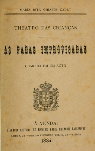 Cover for As fadas improvisadas