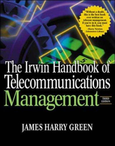 Cover for The Irwin handbook of telecommunications management