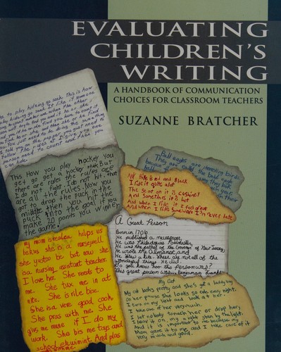 Cover for Evaluating children's writing
