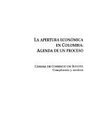 Cover for La Apertura económica en Colombia