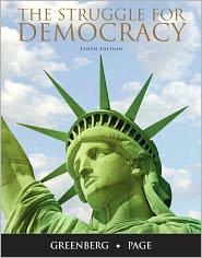 Cover for The struggle for democracy