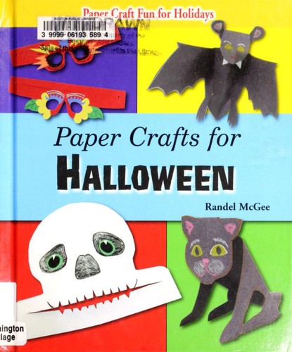 Cover for Paper crafts for Halloween