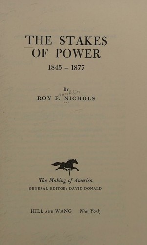 Cover for Stakes of Power, The